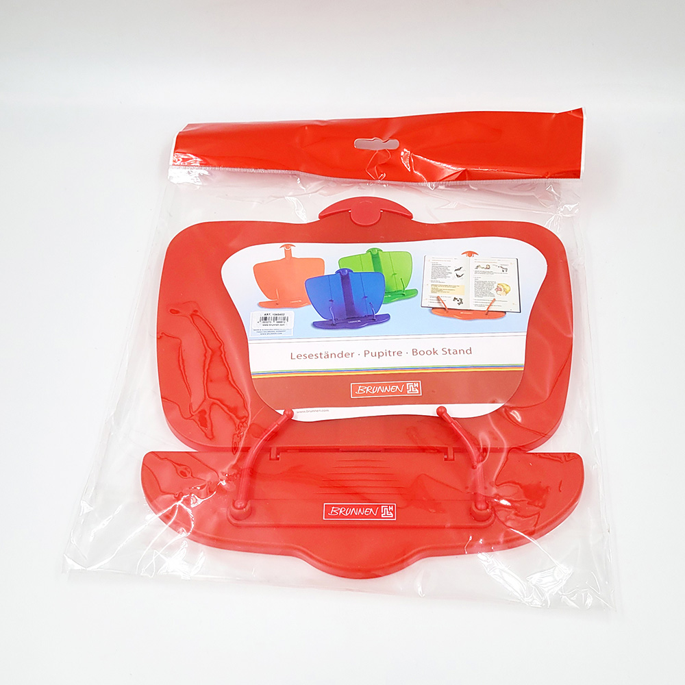 Подставка для учебников Brunnen, пластик, 19 х 25 см Красный-8