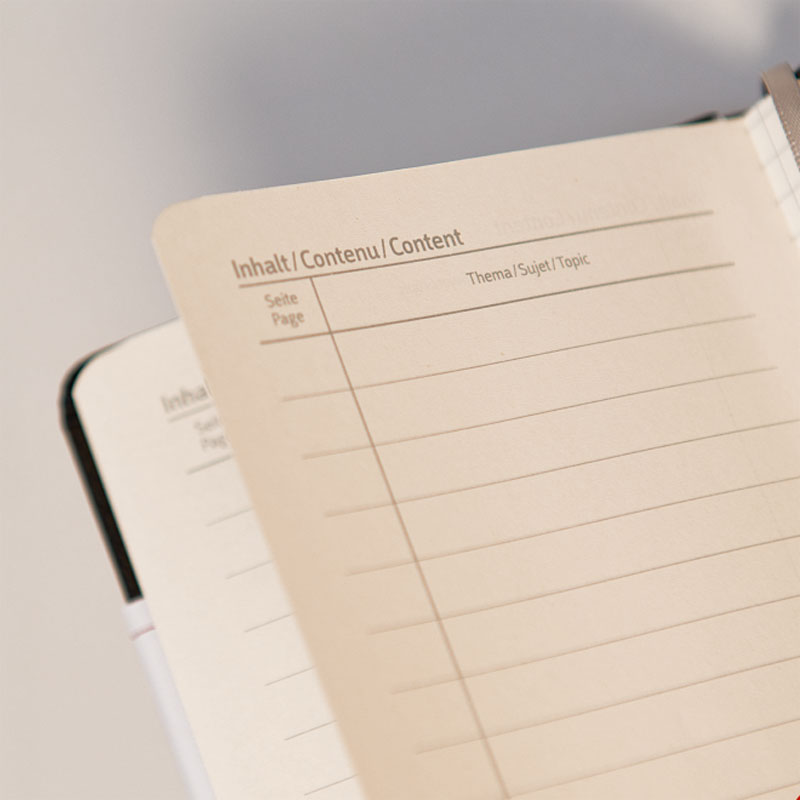 Блокнот Brunnen Компаньон Классик, на резинке, линейка, 80 гр/м2, А4, 96 листов, черный Черный-7