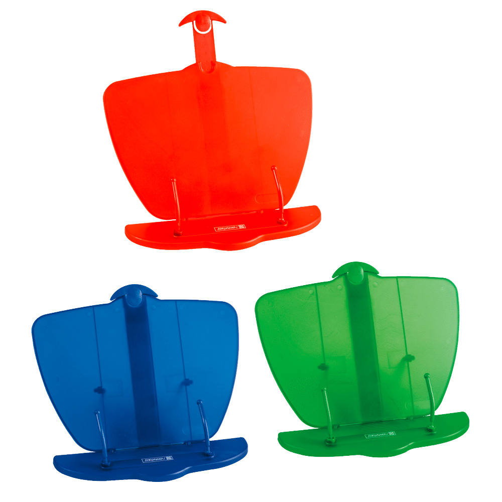 Подставка для учебников Brunnen, пластик, 19 х 25 см Красный-1