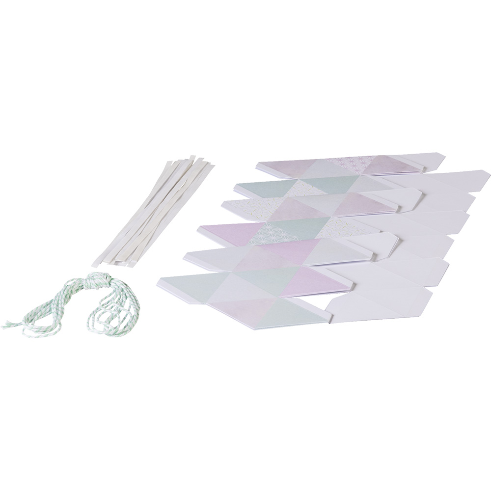 Бумага для декорирования и оригами Brunnen Heyda Fancy Diamonds Бордо-5