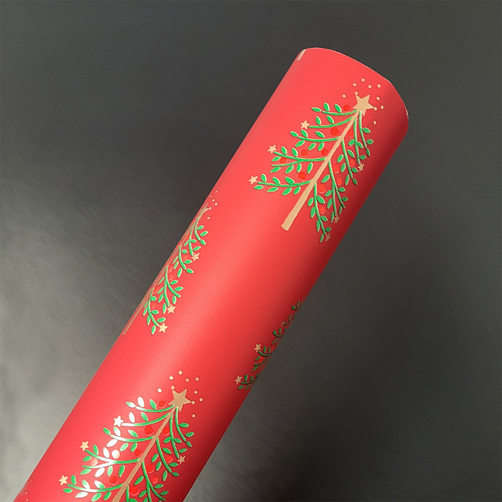 Бумага упаковочная для подарков рулон Stewo Bert, 0.7 x 2 м Новогодний-5