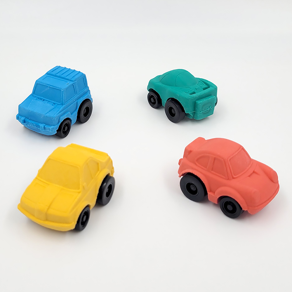 Ластик Brunnen Машинка, 3 х 4 см Желтый-2