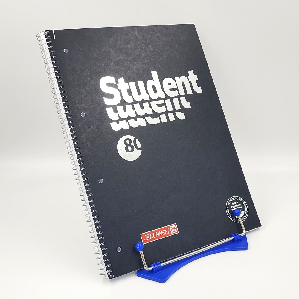 Подставка для учебников Brunnen, металл+пластик, 16 х 19 x 19.8 см Черный-5