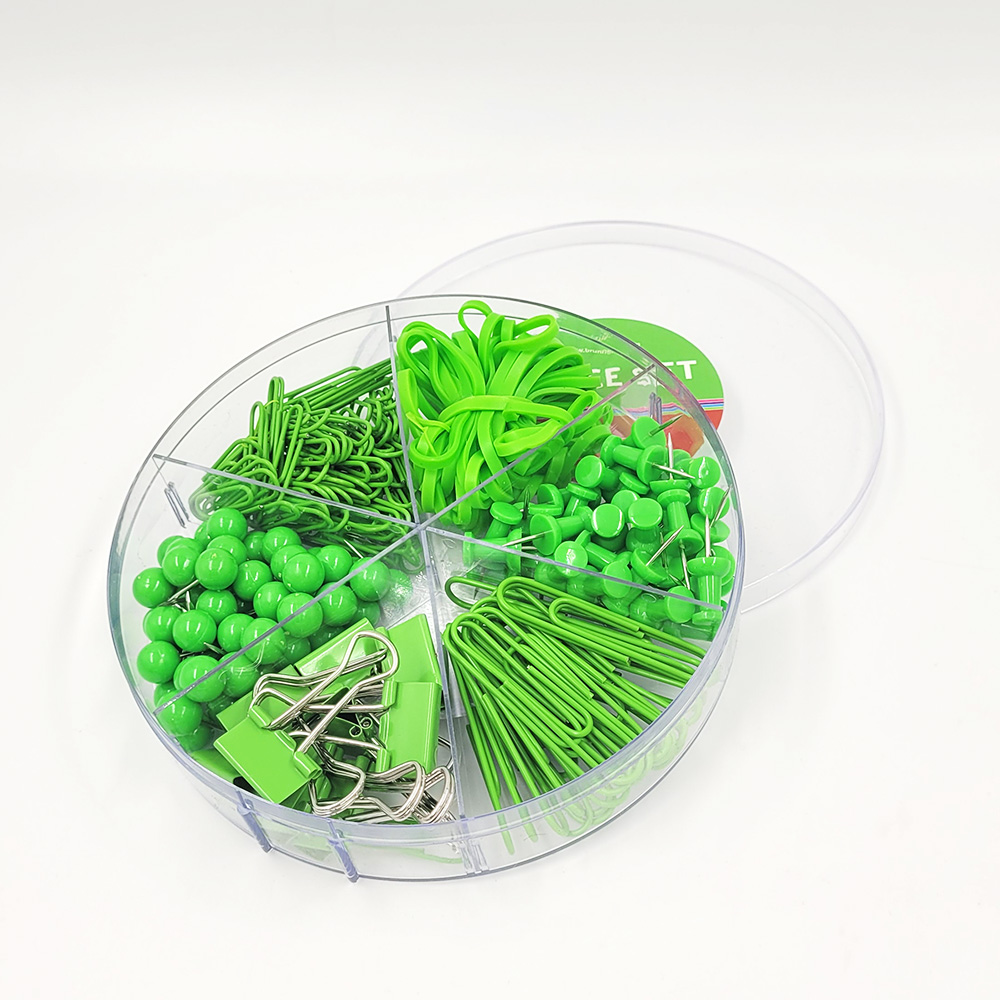 Органайзер офисный Brunnen Colour Code (скрепки, булавки, резинки, держатели для бумаги) Красный-6