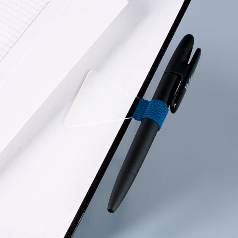 Петля для ручки и карандаша Brunnen Colour Code, самоклеящаяся Черный