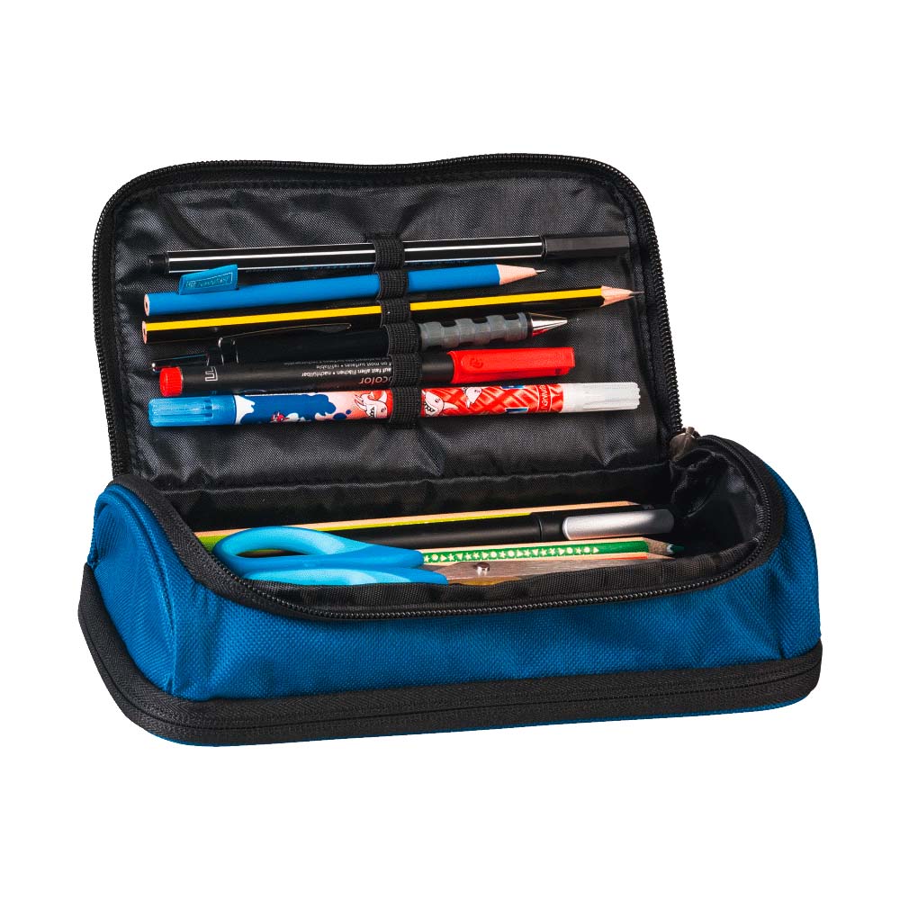 Пенал школьный Brunnen Case Duo, на молнии, 22 х 11 х 6 см Розово-зеленый-7