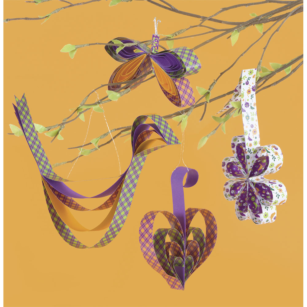 Набор полосок бумаги для квиллинга Brunnen Heyda, 8 цветов, 160 штук Фиолетовый