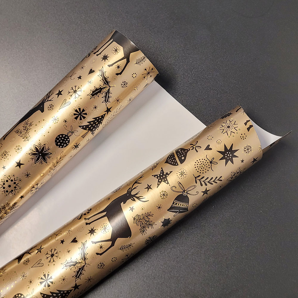 Бумага упаковочная для подарков рулон Stewo Cedric, 0.7 x 1.5 м Новогодний-4