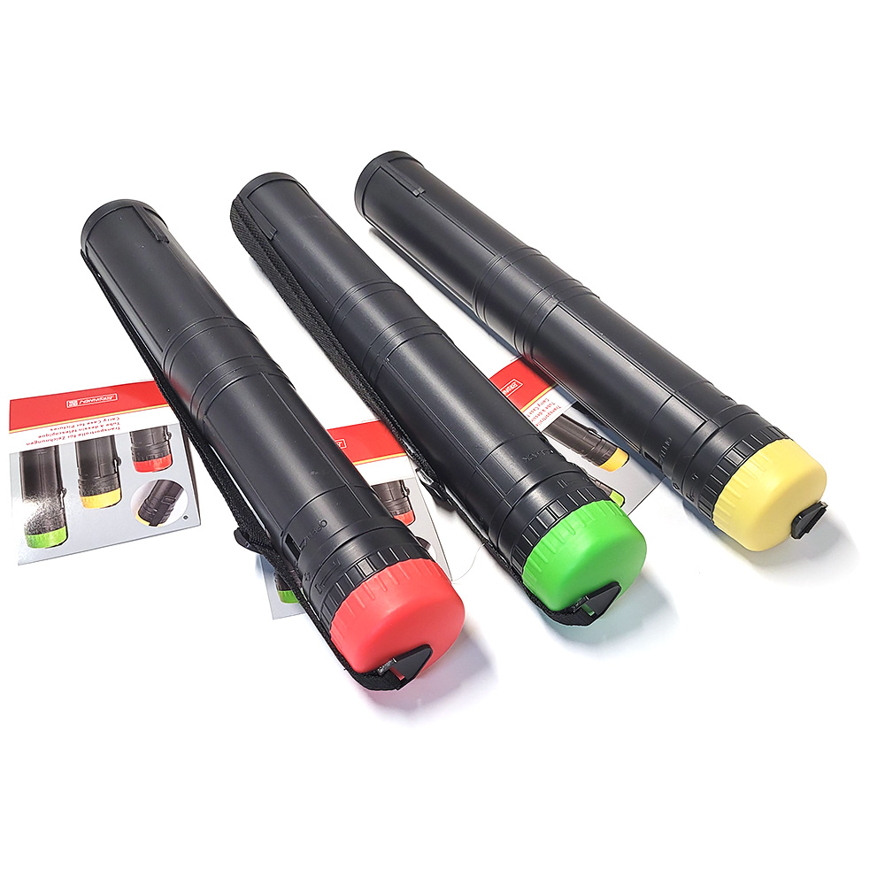 Тубус Brunnen, раздвижной от А3 до А1, пластик Красный-3