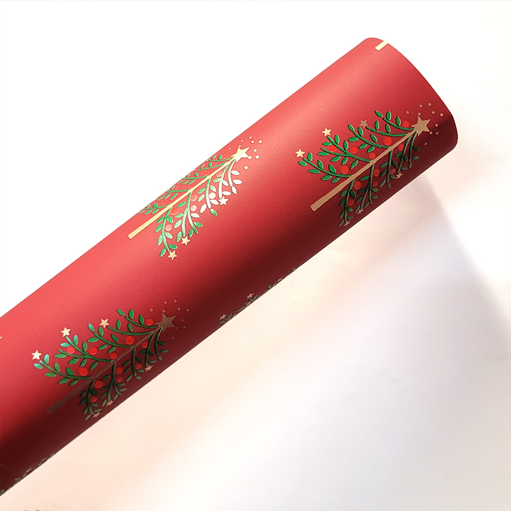 Бумага упаковочная для подарков рулон Stewo Bert, 0.7 x 2 м Новогодний-6