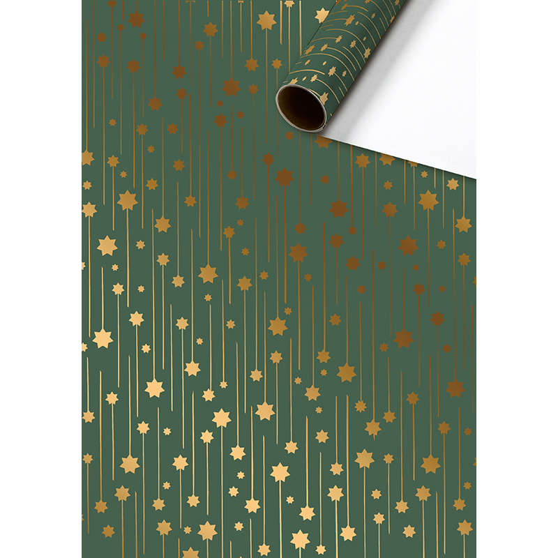 Бумага упаковочная Stewo Estrela, 0.7 x 1.5 м Звезды-1