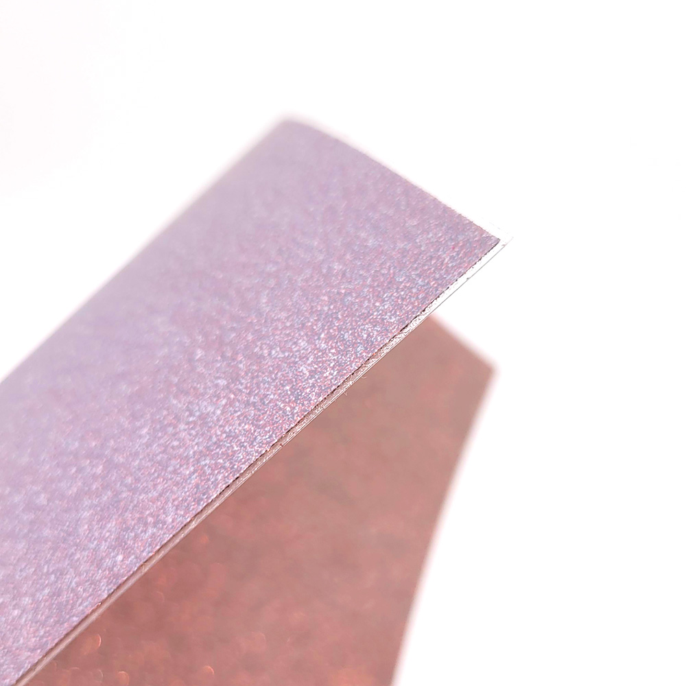 Термотрансферная плёнка для декорирования ткани Brunnen Knorr Prandell, с блёстками, 9 х 16 см Розовый