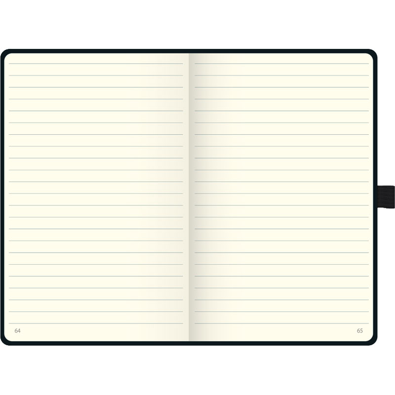 Блокнот Brunnen Компаньон Тренд, резинка, обрез-розовый, линейка, 80 гр/м2, 9.5 х 12.8 см, 96 листов В линейку-2