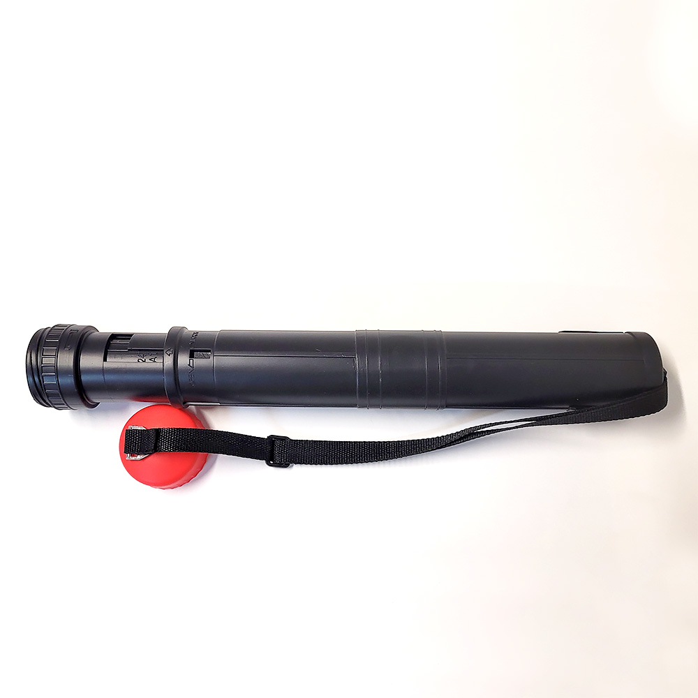 Тубус Brunnen, раздвижной от А3 до А1, пластик Красный-4