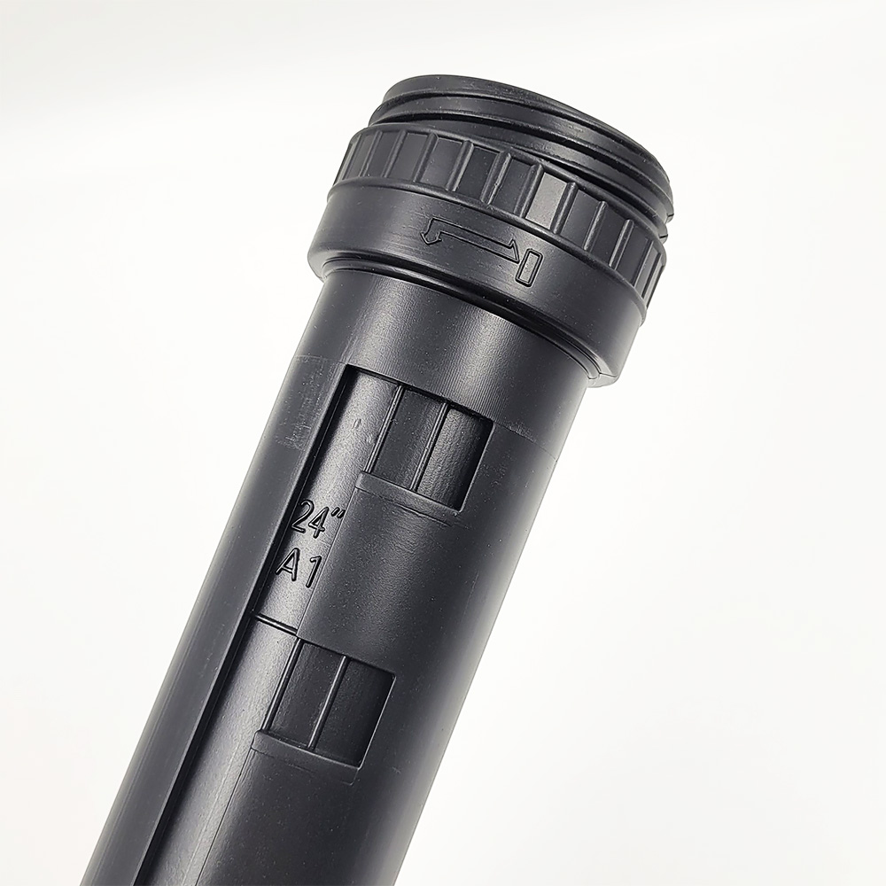 Тубус Brunnen, раздвижной от А3 до А1, пластик Зеленый-7