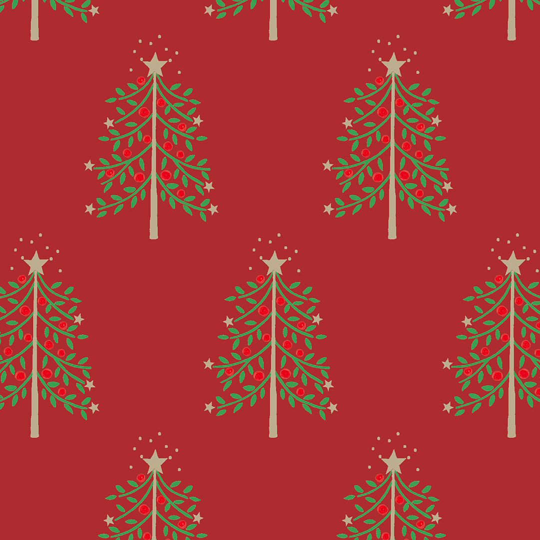 Бумага упаковочная для подарков рулон Stewo Bert, 0.7 x 2 м Новогодний-7