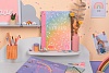 Тетрадь в клетку на пружине А4 Brunnen Колледж Premium Magic Rainbow, 90 гр/м2, 80 листов Розовый-5