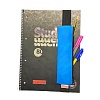 Пенал для карандашей и ручек Brunnen Colour Code, резинка,  21 x 5 x 1 см, Фиолетовый-6