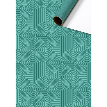 Бумага упаковочная Stewo Anteo, 0.7 x 1.5 м Металлик зеленый - 3