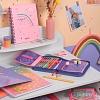 Пенал для пишущих принадлежностей Brunnen Magic Rainbow, с наполнением, 19.5 х 13.5 х 3.5 см Радуга-4