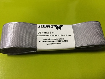 Лента Stewo, моток, 25 мм х 3 м Металлик - 4
