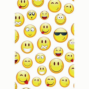 Бумага упаковочная Stewo Smiley gelb, 0.7 x 2 м - 53