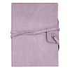Блокнот Brunnen Бижу, на завязках, клетка, 80 гр/м2,  9.5 х 12.8 см, 96 листов Розовый-8