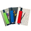 Пенал для карандашей и ручек Brunnen Colour Code, резинка,  21 x 5 x 1 см, Черный-2