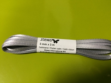 Лента Stewo, моток, 3 мм х 3 м Металлик - 4