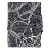 Блокнот Brunnen Бижу, на завязках, клетка, 80 гр/м2, 9.5 х 12.8 см, 96 листов Графит-7