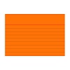 Карточки для картотеки Brunnen, линейка, 190 гр/м2, А7, 100 штук Оранжевый-2