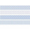 Ленты декоративные самоклеящиеся Brunnen Heyda Pastel Mini, голубой Голубой-3