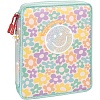 Пенал для пишущих принадлежностей Brunnen Happy Hippie XXL, с наполнением, 23 x 19 x 4 см Смайлики цветы-12