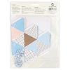 Бумага для декорирования и оригами Brunnen Heyda Fancy Diamonds Синий-4