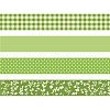 Ленты декоративные самоклеящиеся Brunnen Heyda, 4 вида, 5 м х 15 мм, зеленый Зеленый-2